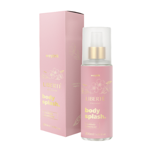 Wepink Liberté Exclusif Deodorant Cologne 200ml – Authentic Brazilian fragrance with sophisticated well-being. Buy now at MKPBR.COM – Worldwide Shipping.