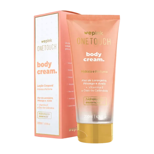 Wepink One Touch Body Cream 6.76 fl oz – Special hydration for daily wellness. Buy now at MKPBR.COM – Worldwide Shipping.
