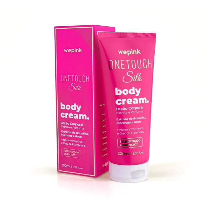 Wepink One Touch Silk Body Cream 200ml Brazilian silky hydration