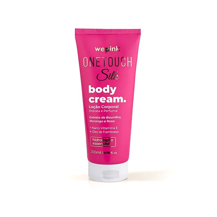 Wepink One Touch Silk Body Cream texture
