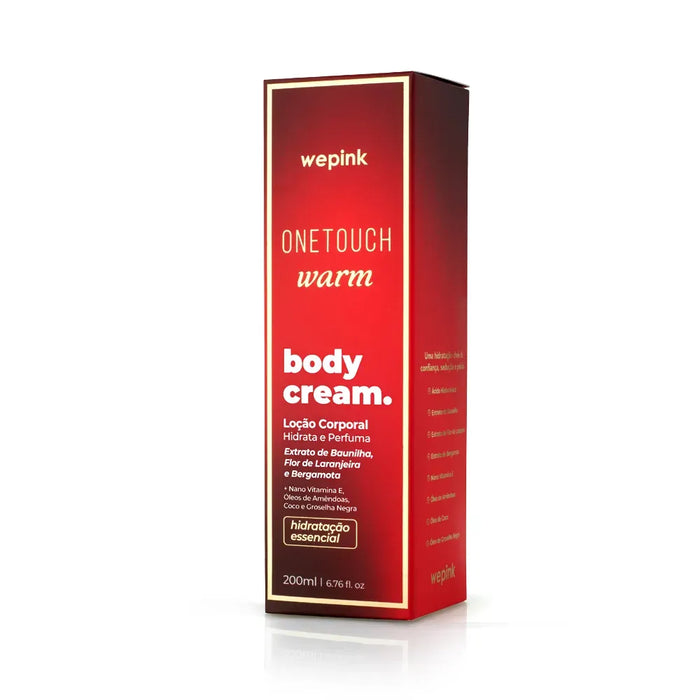 Wepink One Touch Warm Body Cream details