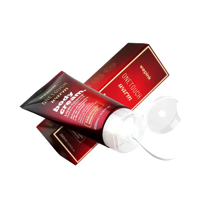 Wepink One Touch Warm Body Cream texture