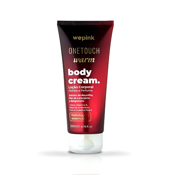 Wepink One Touch Warm Body Cream fragrance