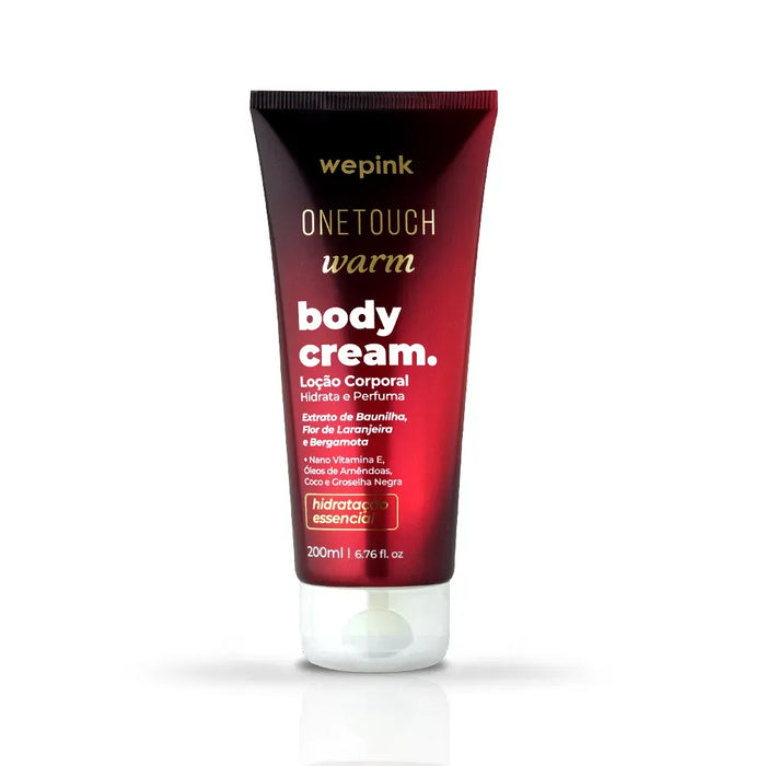 Wepink One Touch Warm Body Cream fragrance