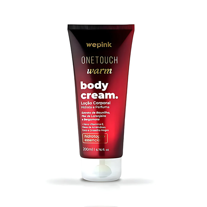 Wepink One Touch Warm Body Cream fragrance