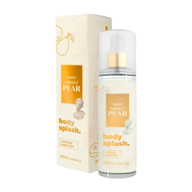 Wepink Perfect Pear Deodorant Cologne 200ml – Authentic Brazilian fragrance with sophisticated well-being. Buy now at MKPBR.COM – Worldwide Shipping.