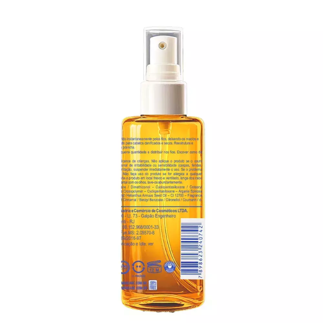 Widi Care Argan Oil – 4.06 fl oz (120ml) – Brazilian beauty ritual with Moroccan argan – Buy now at MKPBR.COM – Worldwide Shipping