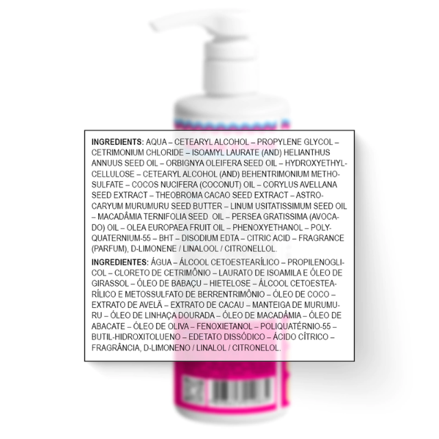 Widi Care Encrespando A Juba Coily Hair Defining Cream – 16.9 fl oz (500ml) & 33.8 fl oz (1L) – Authentic Brazilian coily hair care – Buy now at MKPBR.COM – Worldwide Shipping