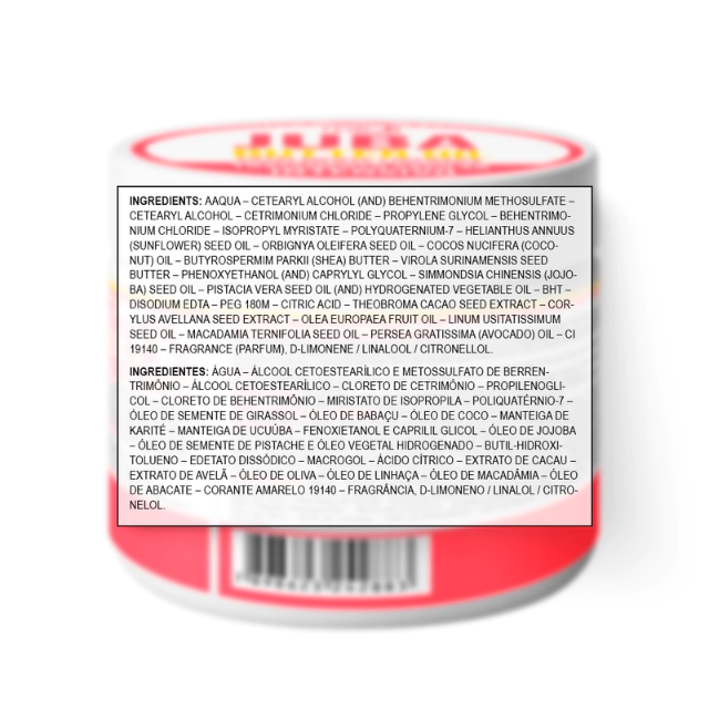 Widi Care Juba Butter Oil Intensive Nutrition Mask – 17.64 oz (500g) – Authentic Brazilian lipid replacement – Buy now at MKPBR.COM – Worldwide Shipping