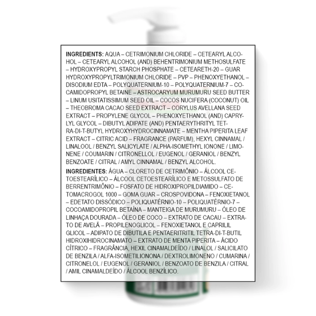 Widi Care Juba Co-Wash – 16.9 fl oz (500ml) – Authentic Brazilian curly hair care – Buy now at MKPBR.COM – Worldwide Shipping