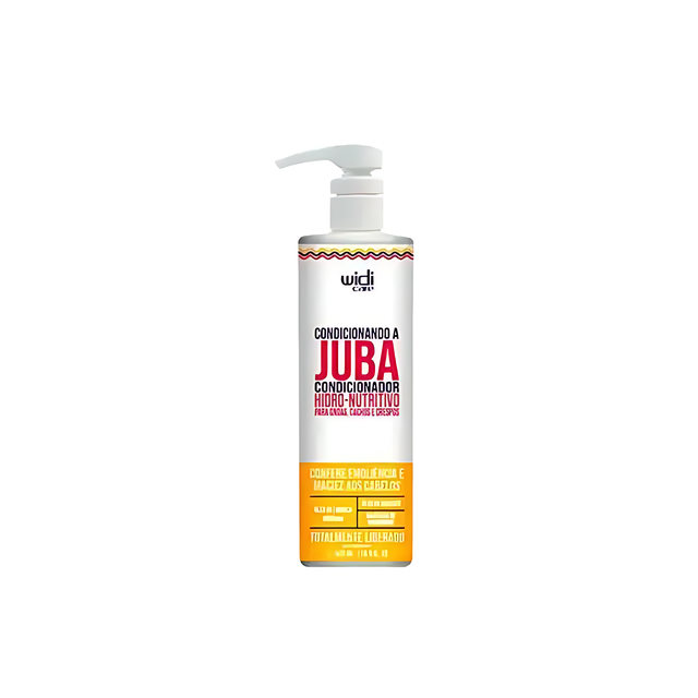 Widi Care Juba Hydro-Nourishing Duo Set: Cleansing Shampoo & Conditioner (500ml each) – Complete curly hair care – Buy now at MKPBR.COM – Worldwide Shipping