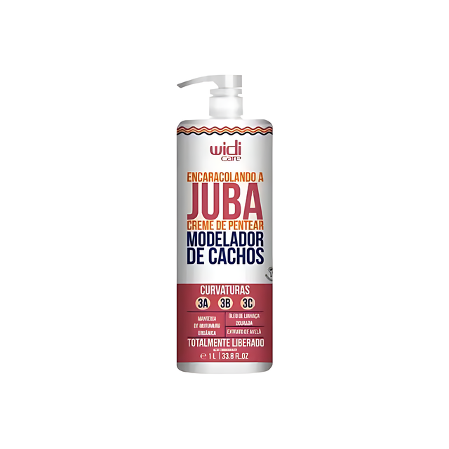 Widi Care Juba Defining & Nourishing Curl Cream for Wavy, Curly & Coily Hair – 16.9 fl oz (500ml) & 33.8 fl oz (1L) – Ultimate curl definition – Buy now at MKPBR.COM – Worldwide Shipping