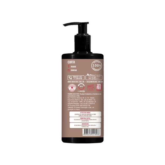 Widi Care Phyto Keratin Reconstruction Mask – 8.45 oz (250ml) – Restores hair strength and resilience – Buy now at MKPBR.COM – Worldwide Shipping