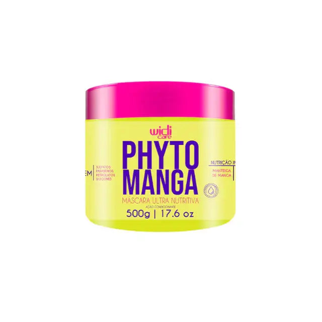 Widi Care Phyto Manga Ultra-Nourishing Hair Mask for All Hair Types – 17.64 oz (500g) – Deep repair and hydration – Buy now at MKPBR.COM – Worldwide Shipping