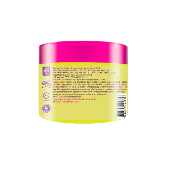 Widi Care Phyto Manga Ultra-Nourishing Hair Mask for Damaged & Chemically Treated Hair – 10.58 oz (300g) & 17.64 oz (500g) – Deep repair and hydration – Buy now at MKPBR.COM – Worldwide Shipping