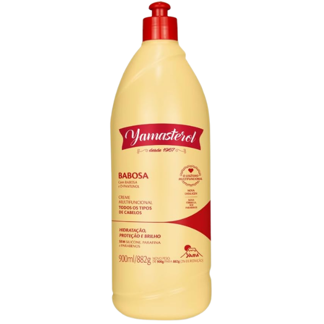 Yamasterol Babosa D-Panthenol Versatile Hair Cream 31.75 oz (900 g) deep moisture smoothness – Buy now at MKPBR.COM – Worldwide Shipping