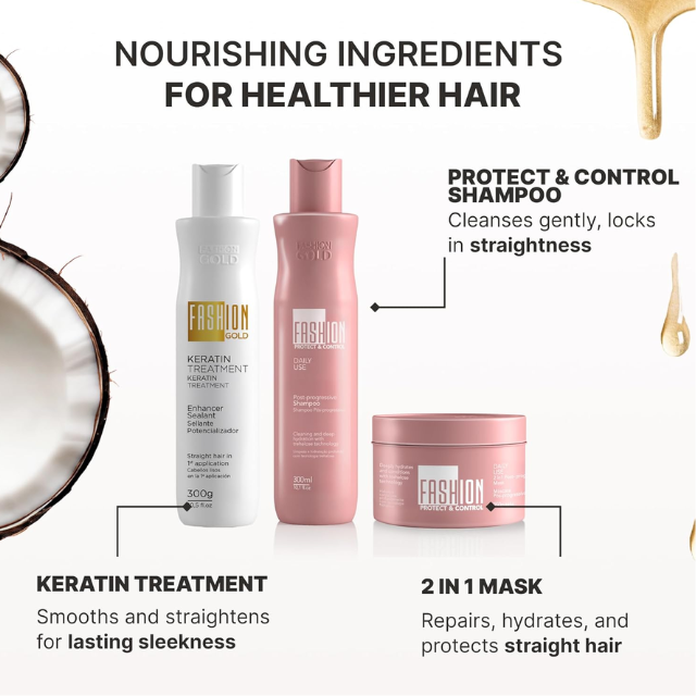 Flatlay of all Fashion Gold Baby kit components – Buy now at MKPBR.COM – Worldwide Shipping