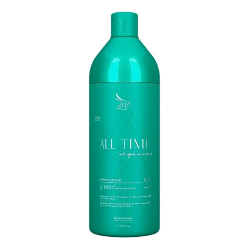 Brazilian formaldehyde‑free smoothing mask Zap All Time Organic – Buy now at MKPBR.com – Worldwide Shipping
