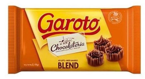 Blend Coverage Semi-dark Chocolate Bar 2,1kg - Garoto MKPBR - Brazilian Brands Worldwide