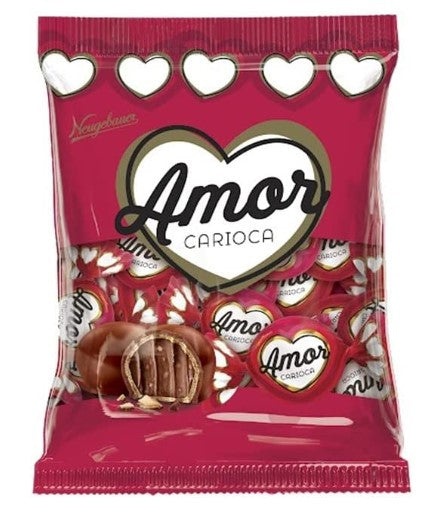 Bonbon Amor Carioca Chocolate - Bag 900g - Neugebauer MKPBR - Brazilian Brands Worldwide