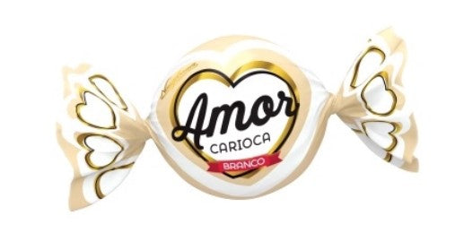 Bonbon Amor Carioca White Chocolate - Bag 900g - Neugebauer MKPBR - Brazilian Brands Worldwide