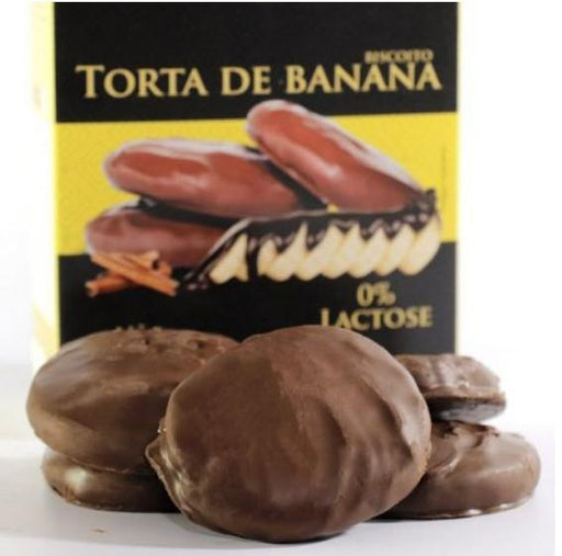 COOKIES - Seu Divino - Premium Banana Pie - Vegan Gluten Free and Milk Free - 120g MKPBR - Brazilian Brands Worldwide