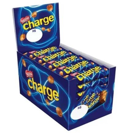Charge Chocolate 40gr - Box of 30 units - Nestlé MKPBR - Brazilian Brands Worldwide