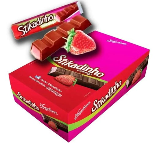 Chocolate Stikadinho 12,3gr - Box of 32 units - Neugebauer MKPBR - Brazilian Brands Worldwide