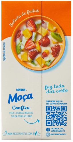 Condensed Milk MOÇA Zero Lactose 395g - Nestlé MKPBR - Brazilian Brands Worldwide