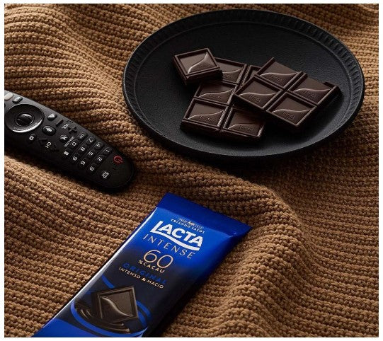 Intense Chocolate 60% cacau original 85g - LACTA MKPBR - Brazilian Brands Worldwide