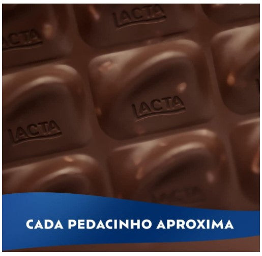 Lacta Shot Milk Chocolate with Peanuts 90g MKPBR - Brazilian Brands Worldwide