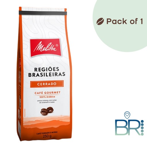 MELITTA - Brazilian Regions - 250g - Brazilian Coffee MKPBR - Brazilian Brands Worldwide