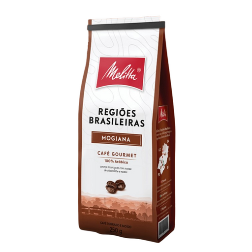 MELITTA - Brazilian Regions - MOGIANA - 250g - Brazilian Coffee MKPBR - Brazilian Brands Worldwide
