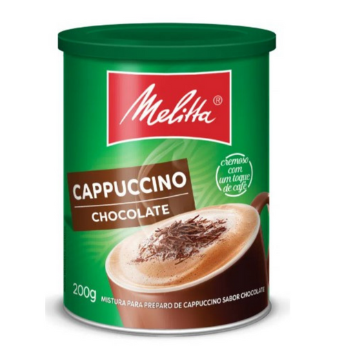 MELITTA - Capuccino Chocolate 200g - Brazilian Coffee MKPBR - Brazilian Brands Worldwide