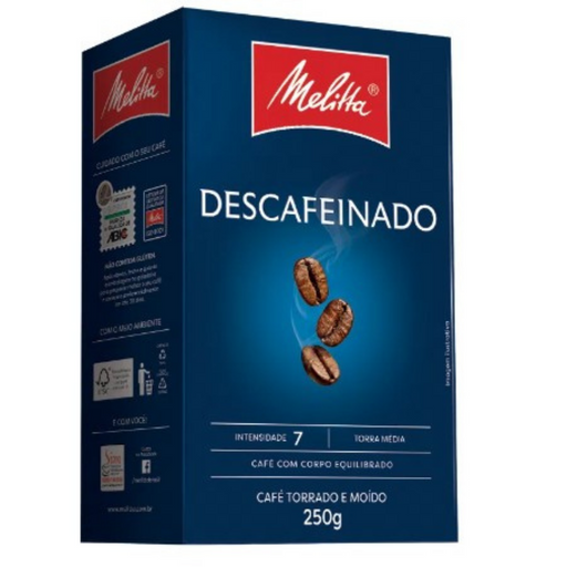 MELITTA Decaffeinated 250g - Brazilian Coffee MKPBR - Brazilian Brands Worldwide
