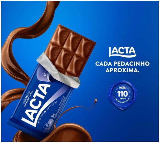 Milk Chocolate Lacta - 90G MKPBR - Brazilian Brands Worldwide