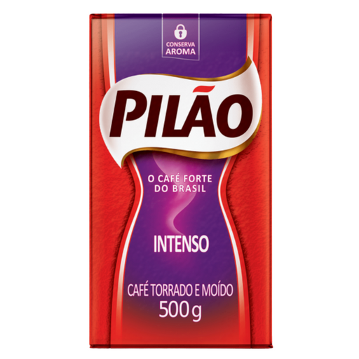 PILÃO Intense 500g - Brazilian Coffee MKPBR - Brazilian Brands Worldwide