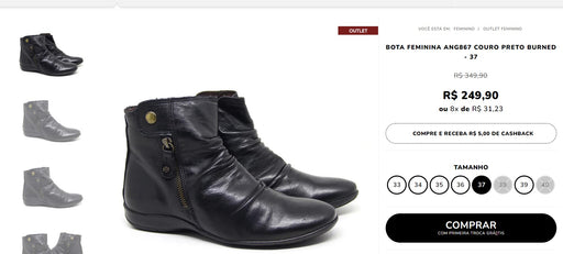Personal Shopper | Buy from Brazil - Flat Boots - 3 pairs | Perlatto- MKPBR - Brazilian Brands Worldwide