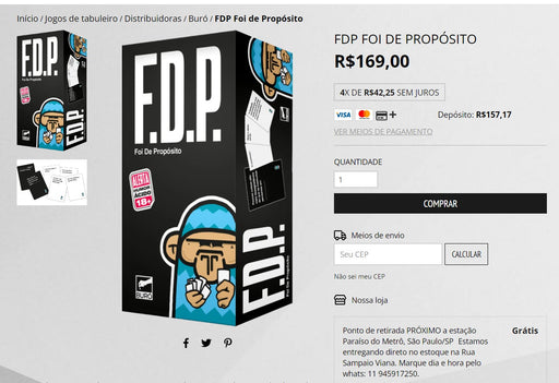 Personal Shopper | Buy from Brazil - Kit 5 Board Games - DDU- MKPBR - Brazilian Brands Worldwide
