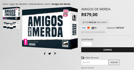 Personal Shopper | Buy from Brazil - Kit 5 Board Games - DDU- MKPBR - Brazilian Brands Worldwide