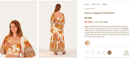 Personal Shopper | Buy from Brazil - Set of clothes - 4 ITEMS- MKPBR - Brazilian Brands Worldwide