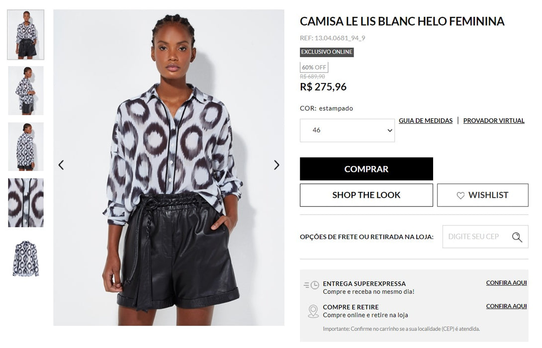 Personal Shopper | Buy from Brazil - Set of clothes Le Lis Blanc and Shoes Paula Ferber- MKPBR - Brazilian Brands Worldwide