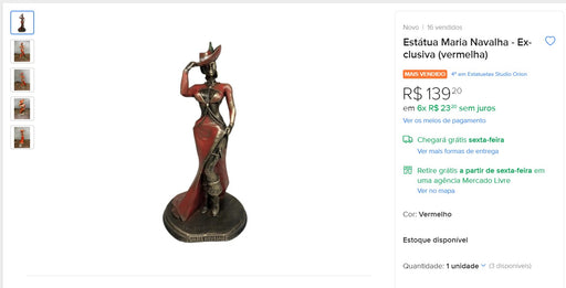 Personal Shopper | Buy from Brazil - Statue Kit - 5 items- MKPBR - Brazilian Brands Worldwide