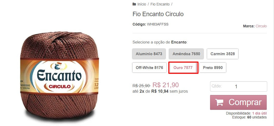 Personal Shopper | Buy from Brazil - Yarn Scrolls - 14 itens - DDP- MKPBR - Brazilian Brands Worldwide