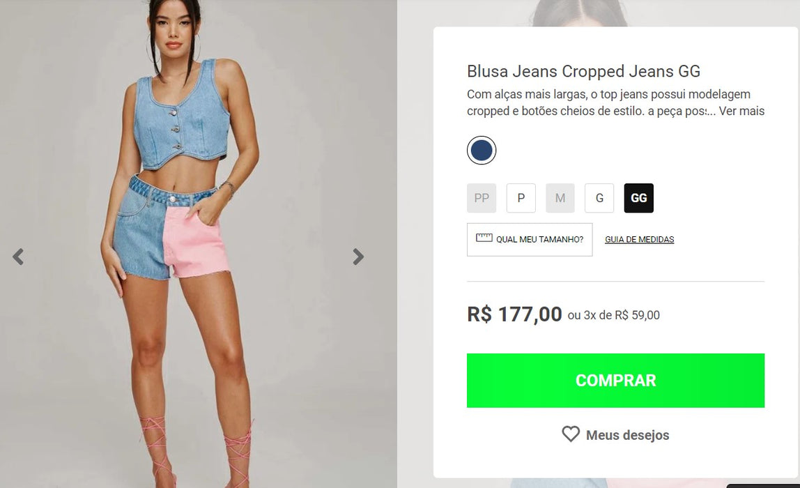 Personal Shopper | Buy from Brazil - clothes - 4 items - DDP- MKPBR - Brazilian Brands Worldwide