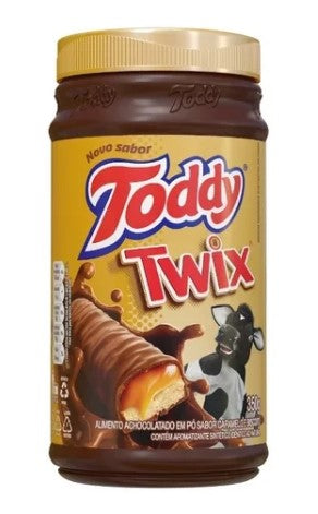 Toddy Twix Chocolate Powder 350g MKPBR - Brazilian Brands Worldwide