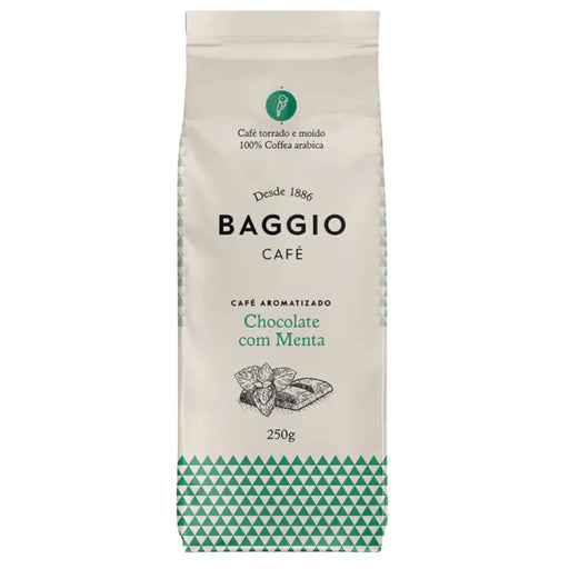BAGGIO Aromas Roasted and Ground Coffee - Chocolate with Mint (Chocolate com Menta) MKPBR - Brazilian Brands Worldwide