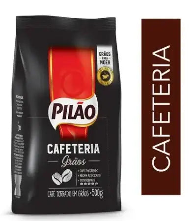 Pilão Cafeteria Whole Coffee Beans 17.64 oz (500 g) - Authentic Brazilian Coffee Tradition at Home – Buy now at MKPBR.COM – Worldwide Shipping