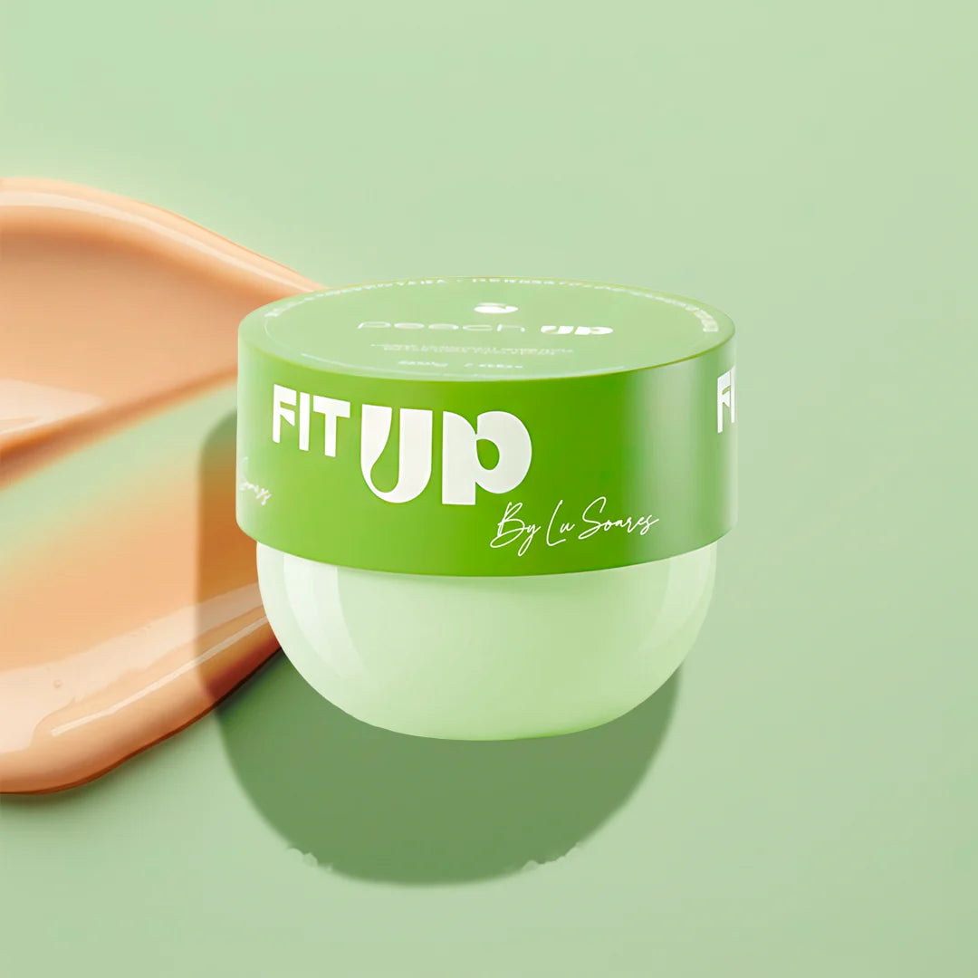 Peach Up Fit Up body contour cream jar
