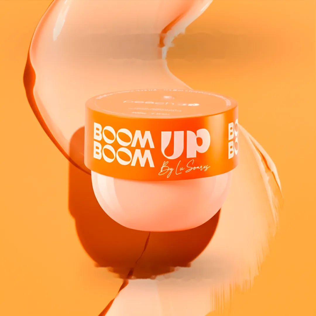 Peach Up BoomBoom Up firming body cream jar